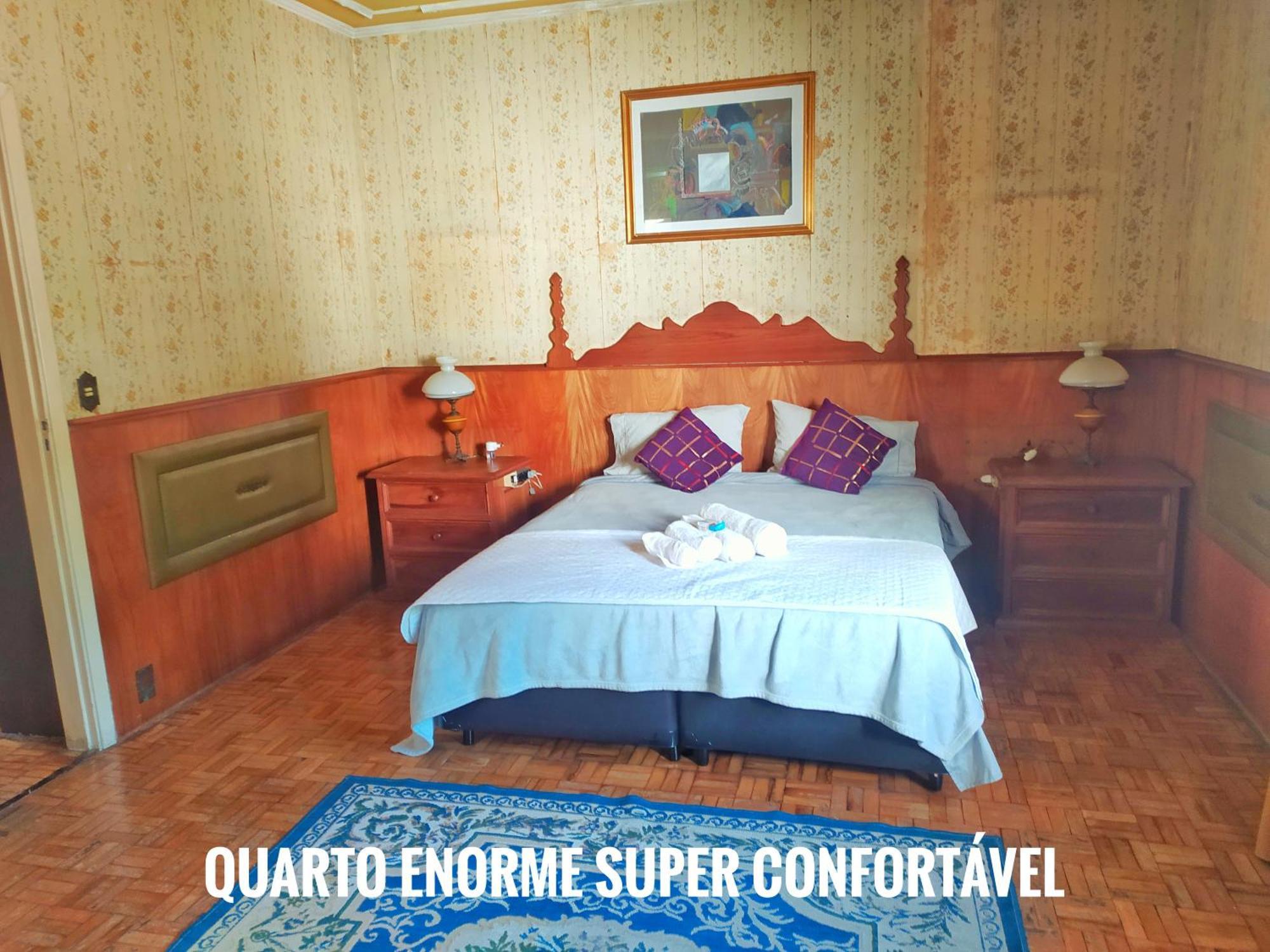 Cama Queen Mega Suite - 10 Min Metro E Aeroporto Cgh Sao Paulo Exterior photo